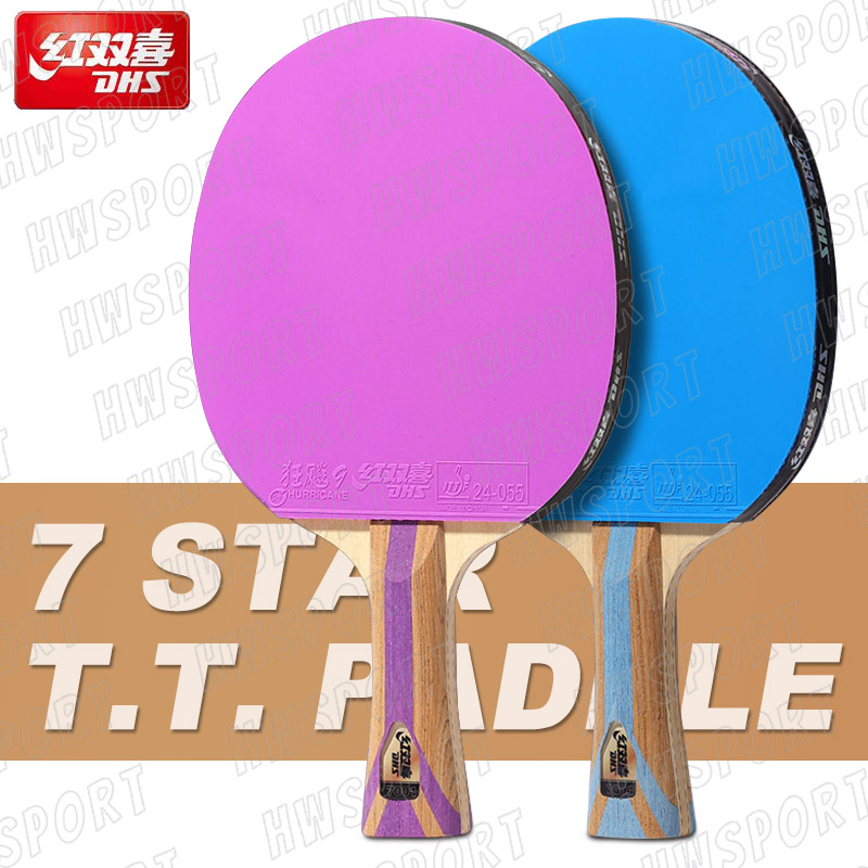 Table Tennis Forehand - مضرب تنس طاولة DHS ، مجداف