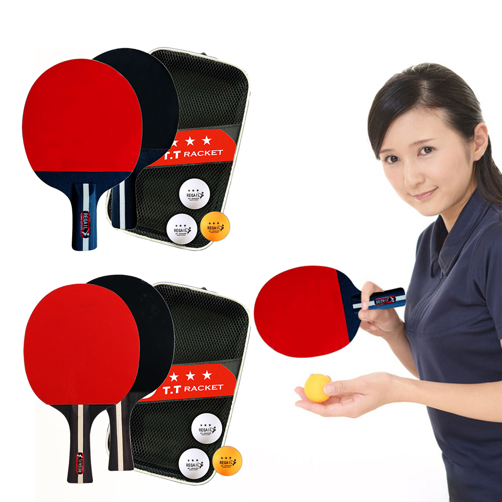 Table Tennis Is Played With A - مضرب تنس الطاولة مع حقيبة ،
