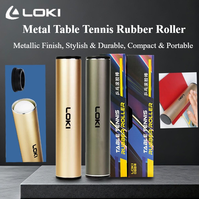 Table Tennis Loki - حاوية معدنية لكرات تنس الطاولة من