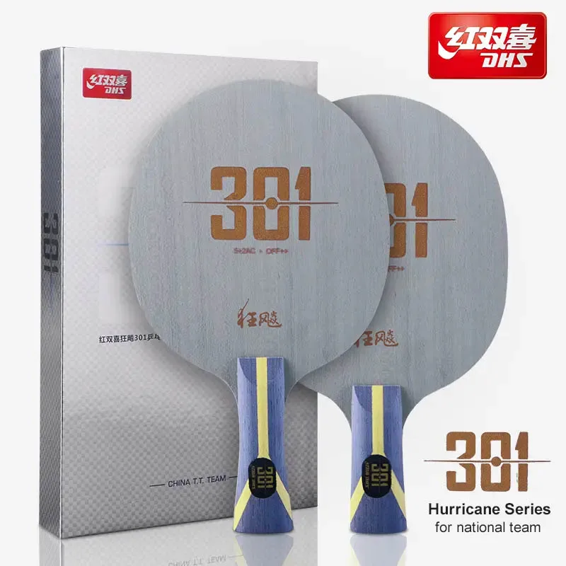شفرة تنس الطاولة DHS Hurricane - مراجعة Table Tennis In Chinese وسعره