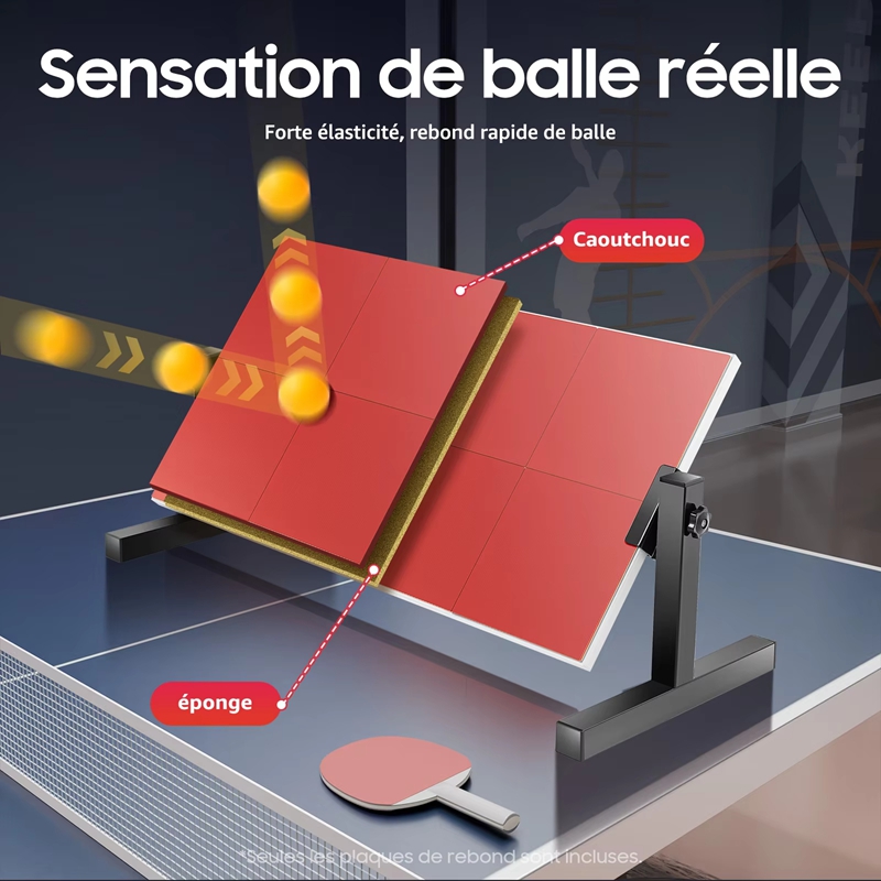 لوح ارتداد لتنس الطاولة للاستخ - مراجعة Table Tennis Gun وسعره