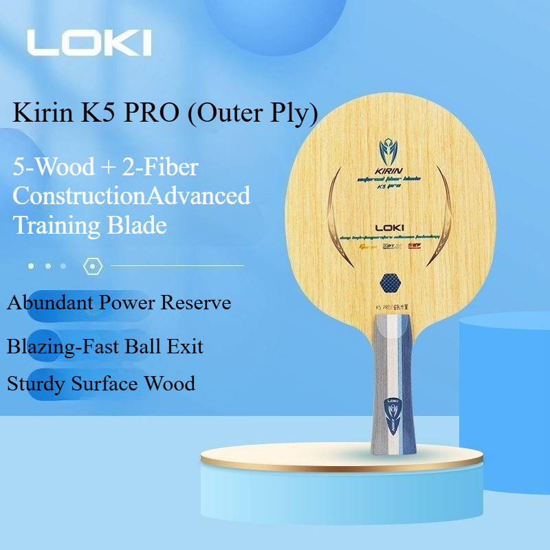 LOKI Kirin K5 PRO شفرة تنس الط - مراجعة Table Tennis Loki وسعره