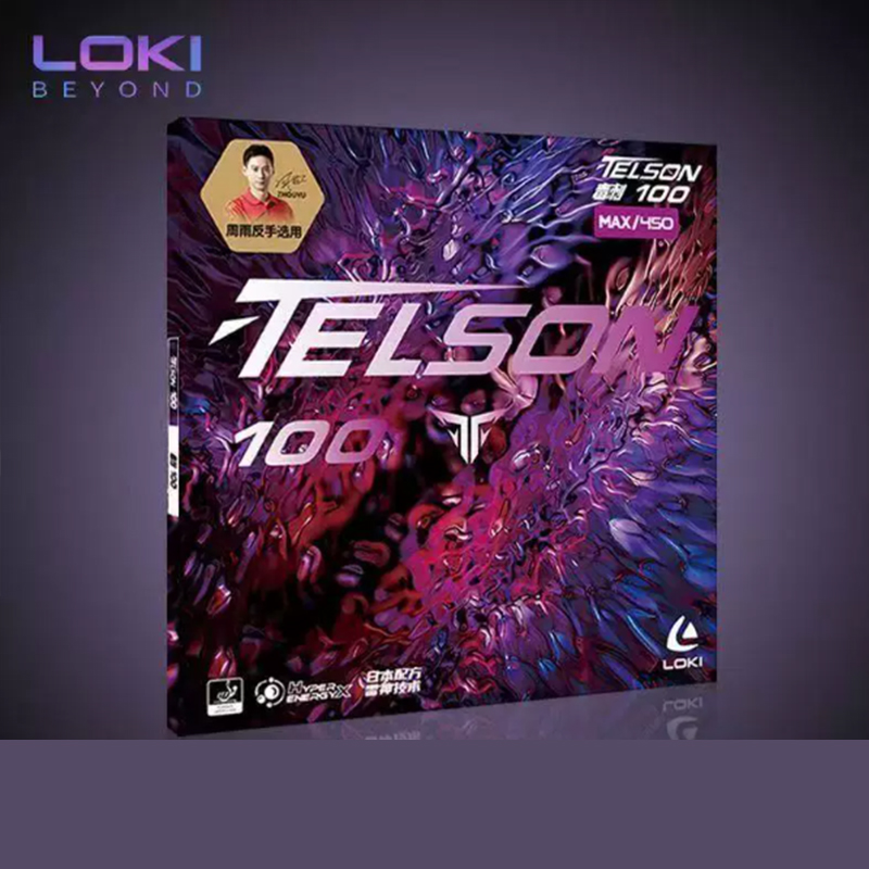 مطاط تنس الطاولة LOKI TELSON 1 - مراجعة Table Tennis Loki وسعره