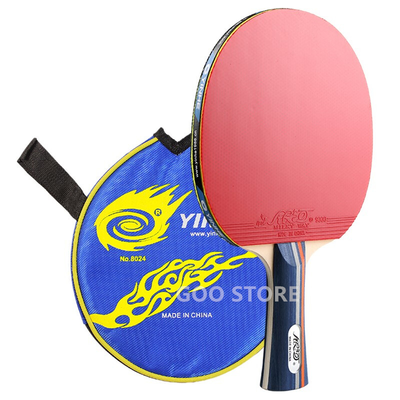 Yinhe 01b مضرب تدريب البثور في - مراجعة Table Tennis Forehand وسعره