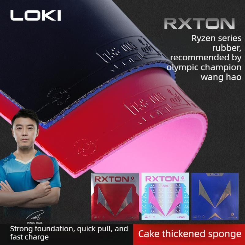 مطاط تنس الطاولة الأصلي LOKI R - مراجعة Table Tennis Loki وسعره