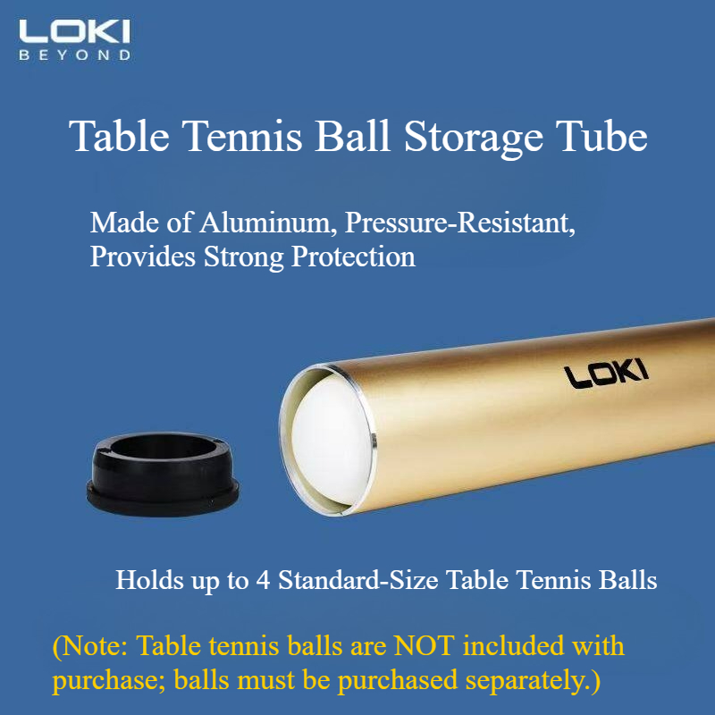حاوية معدنية لكرات تنس الطاولة - مراجعة Table Tennis Loki وسعره